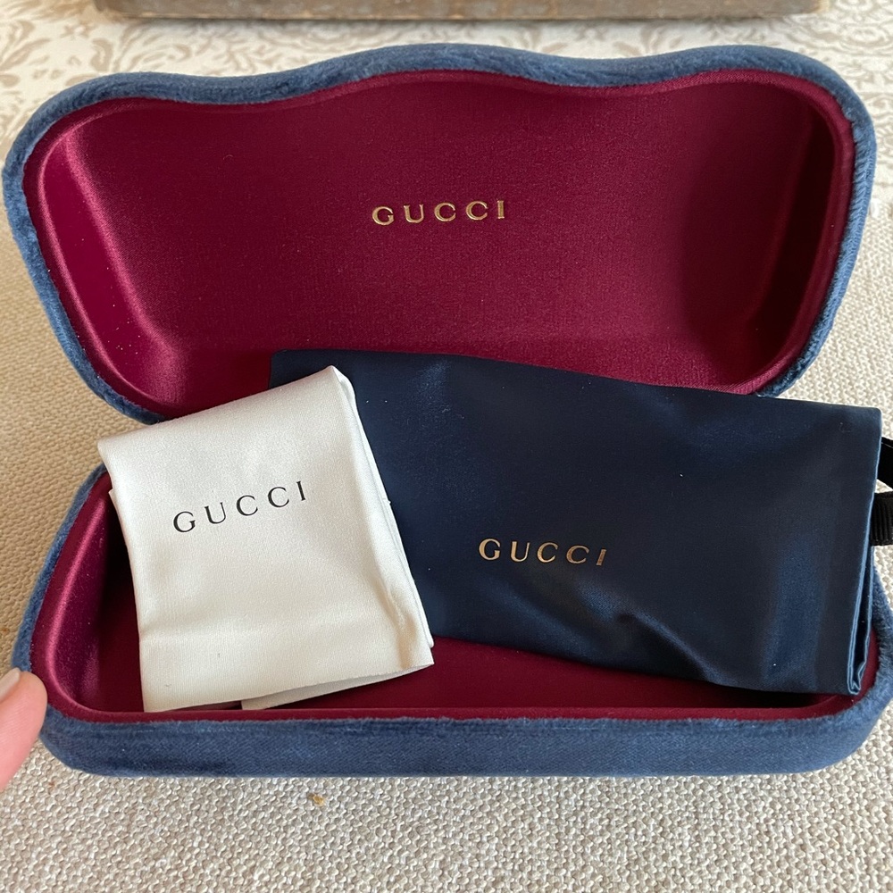 Large Felt Gucci Sunglasses Case
